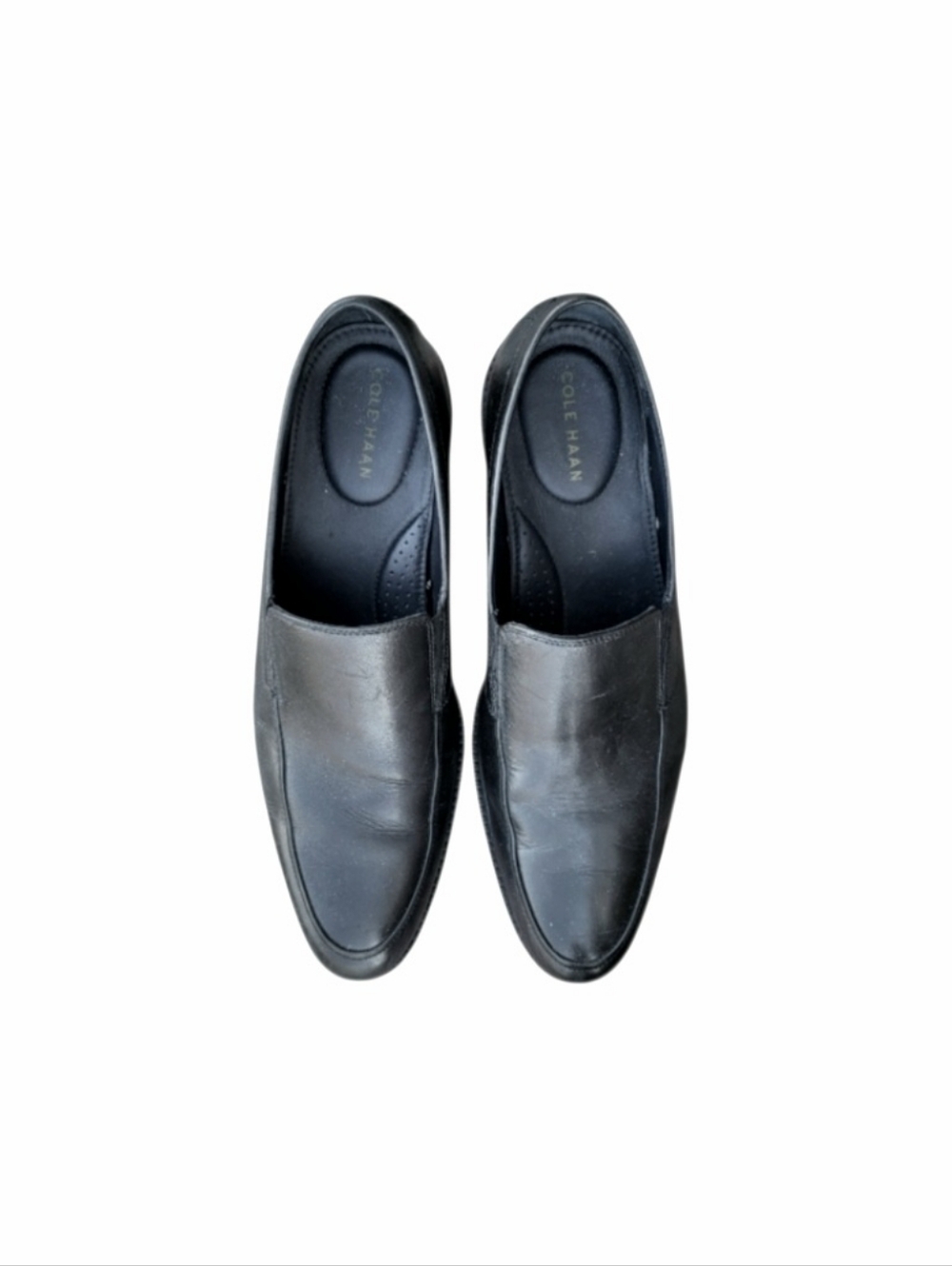 Cole Haan Grand Buckland Black Leather Slip Loafer Shoe Lenox Venetian Men 12 - Picture 8 of 10